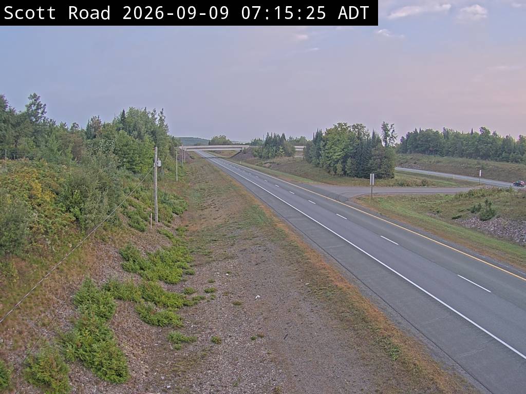 Web Cam image of Bairdsville (NB Highway 2)