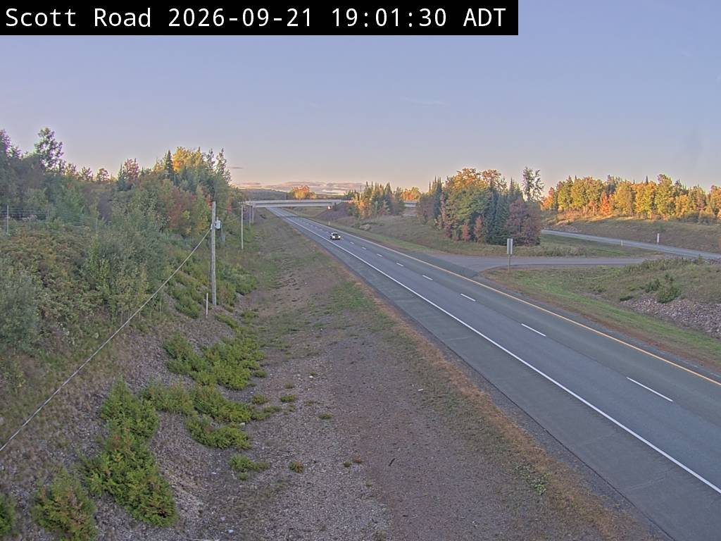 Web Cam image of Bairdsville (NB Highway 2)