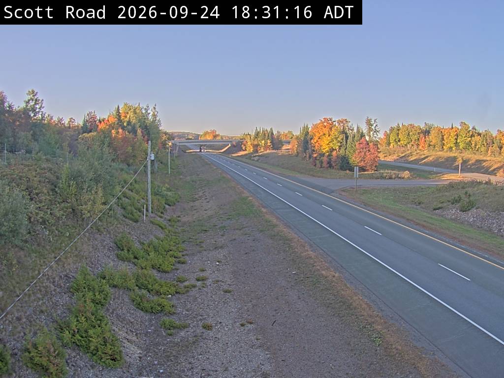 Web Cam image of Bairdsville (NB Highway 2)