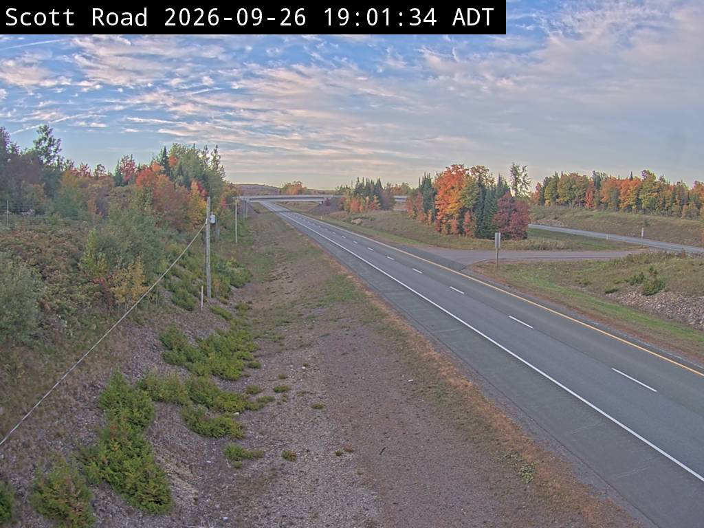Web Cam image of Bairdsville (NB Highway 2)