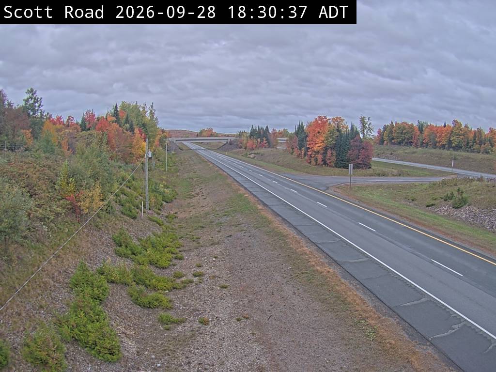 Web Cam image of Bairdsville (NB Highway 2)