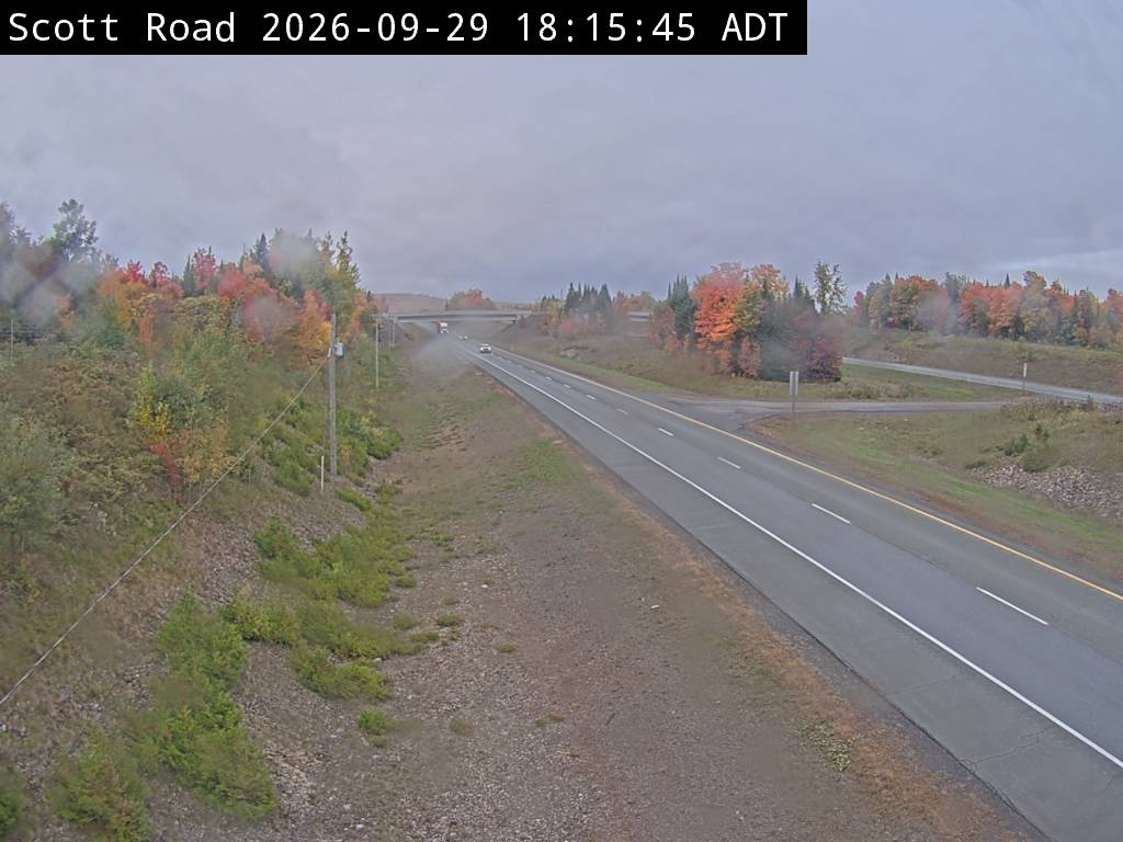 Web Cam image of Bairdsville (NB Highway 2)