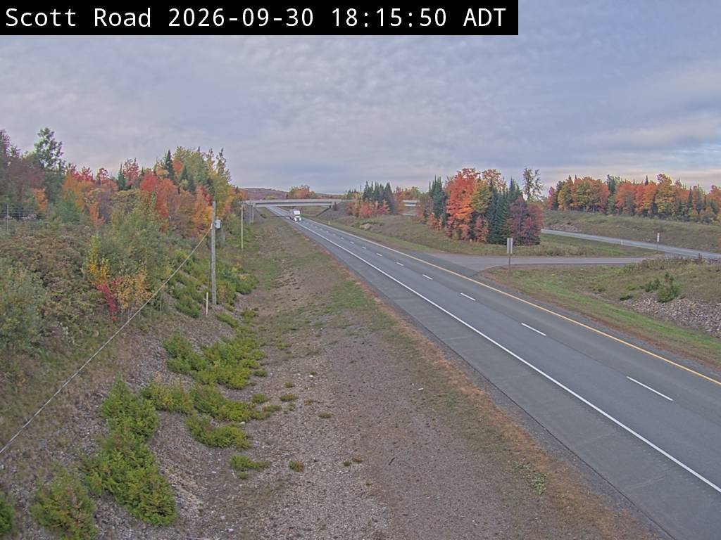 Web Cam image of Bairdsville (NB Highway 2)