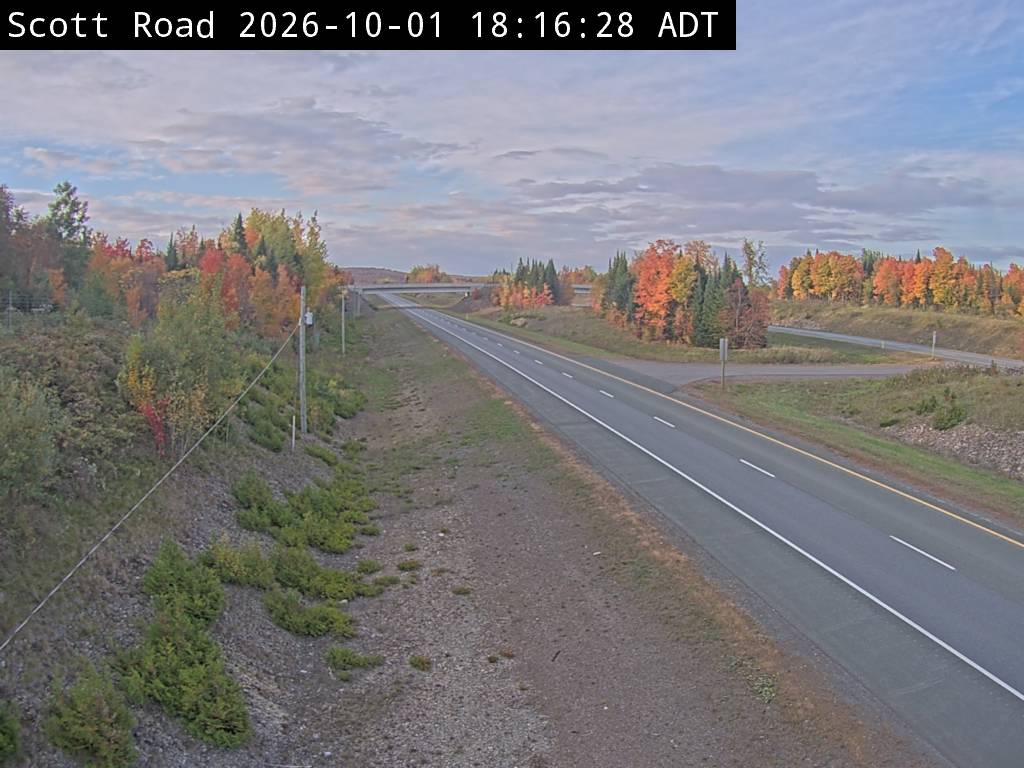 Web Cam image of Bairdsville (NB Highway 2)