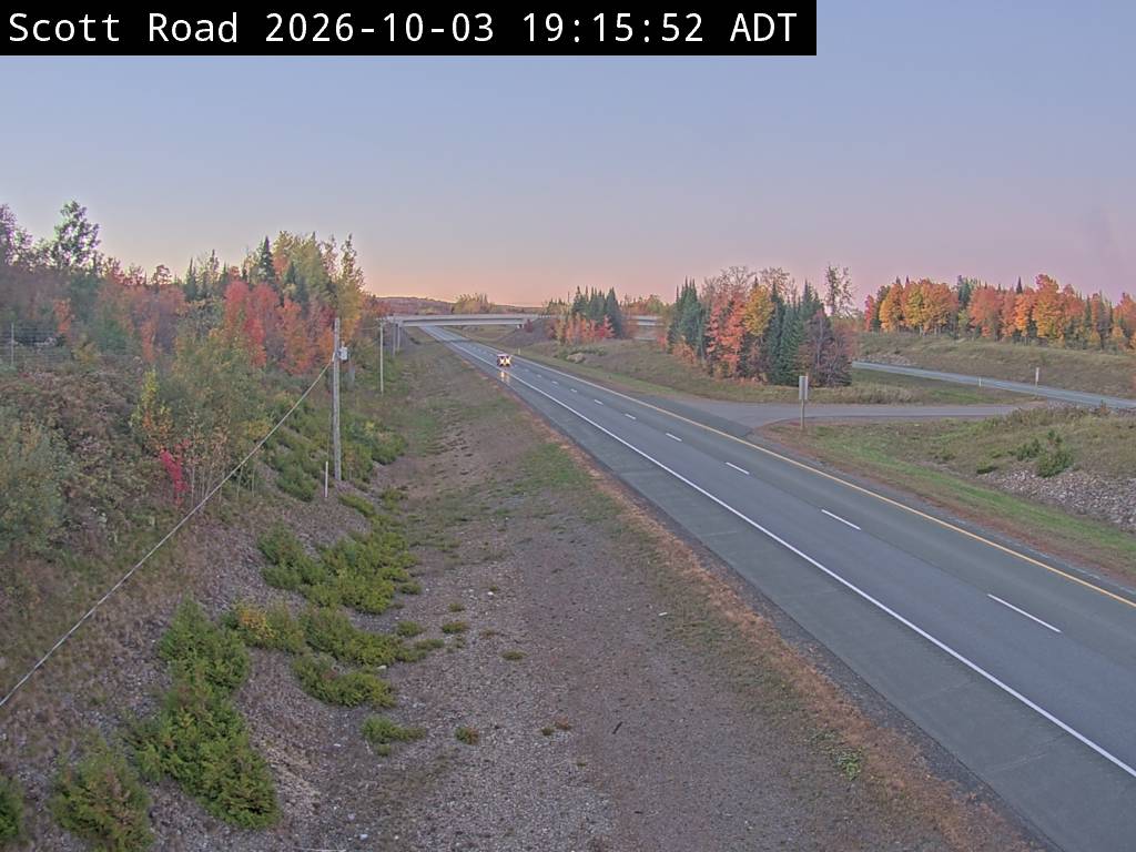 Web Cam image of Bairdsville (NB Highway 2)