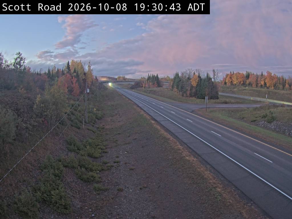 Web Cam image of Bairdsville (NB Highway 2)
