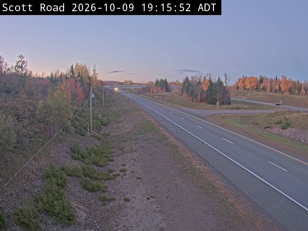 Web Cam image of Bairdsville (NB Highway 2)