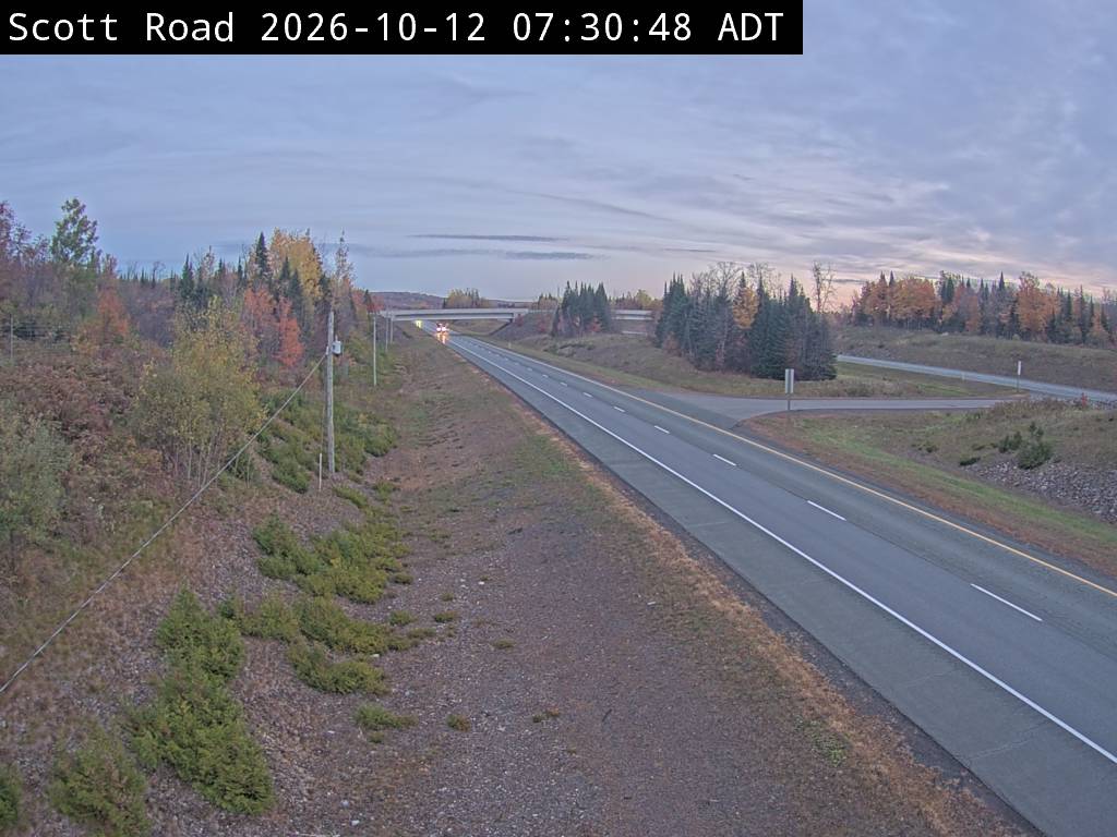Web Cam image of Bairdsville (NB Highway 2)