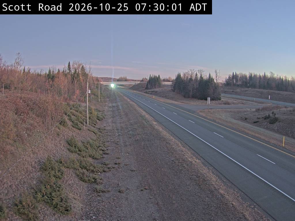 Web Cam image of Bairdsville (NB Highway 2)