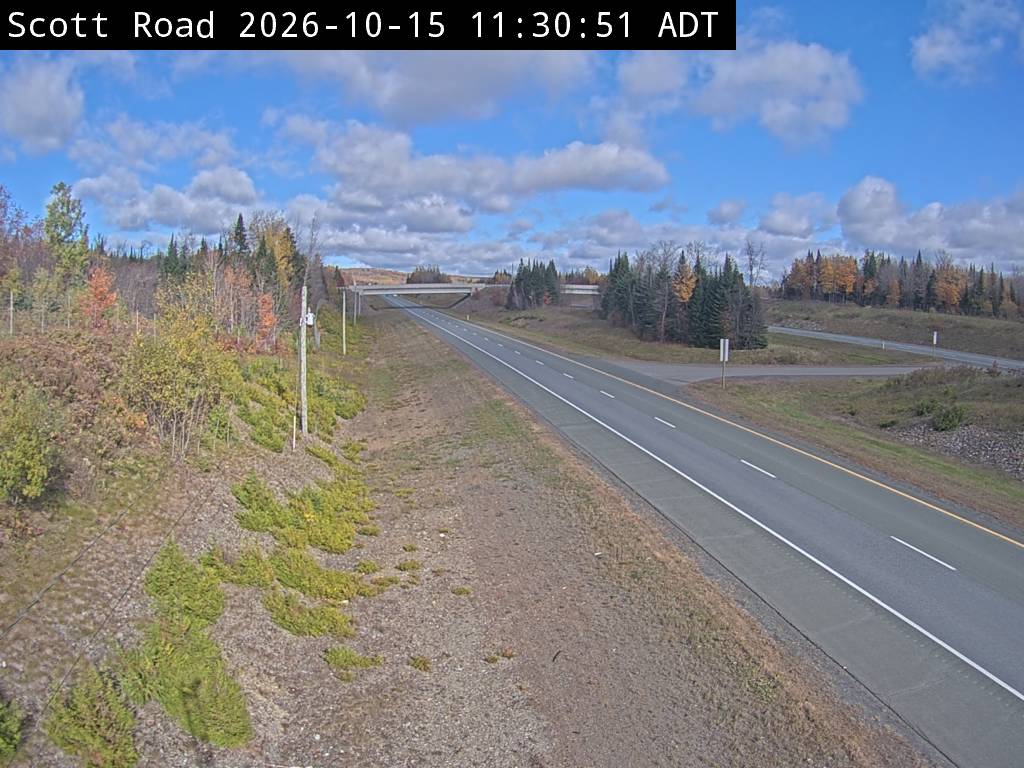 Web Cam image of Bairdsville (NB Highway 2)