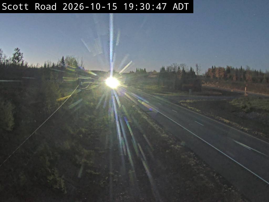 Web Cam image of Bairdsville (NB Highway 2)