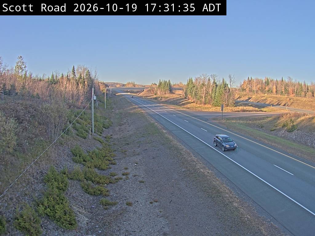 Web Cam image of Bairdsville (NB Highway 2)