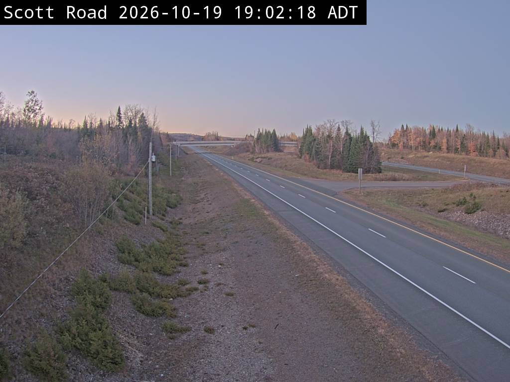 Web Cam image of Bairdsville (NB Highway 2)