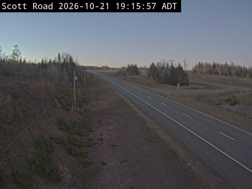 Web Cam image of Bairdsville (NB Highway 2)