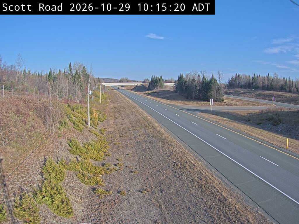 Web Cam image of Bairdsville (NB Highway 2)