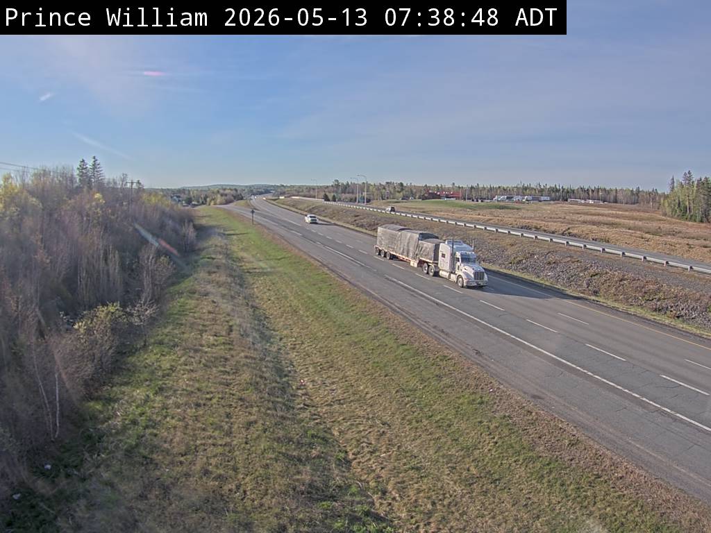 Web Cam image of Prince William (NB Highway 2)