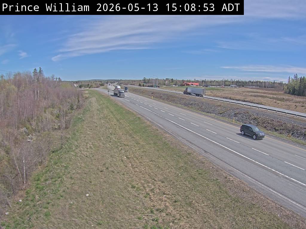 Web Cam image of Prince William (NB Highway 2)