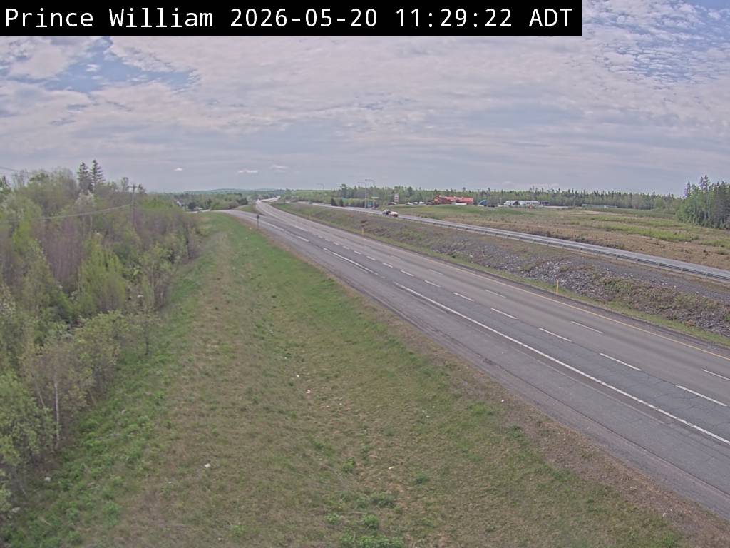 Web Cam image of Prince William (NB Highway 2)