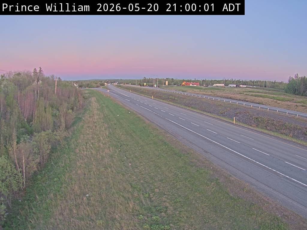 Web Cam image of Prince William (NB Highway 2)