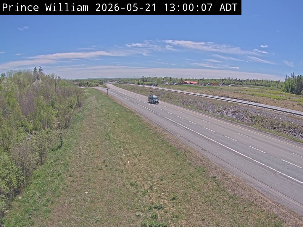 Web Cam image of Prince William (NB Highway 2)