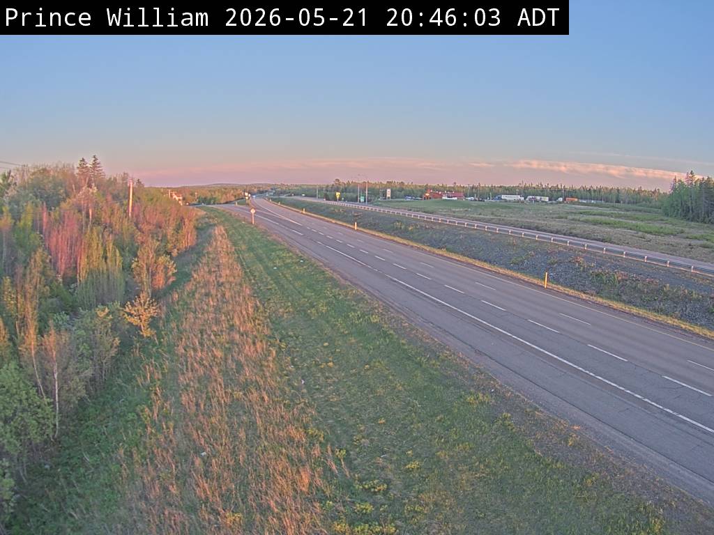 Web Cam image of Prince William (NB Highway 2)