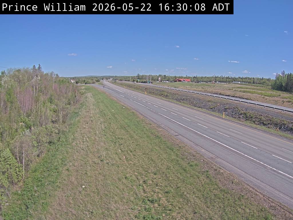 Web Cam image of Prince William (NB Highway 2)