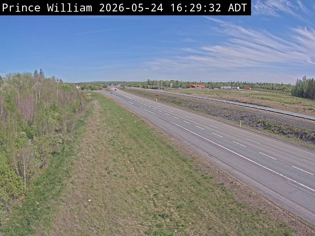 Web Cam image of Prince William (NB Highway 2)