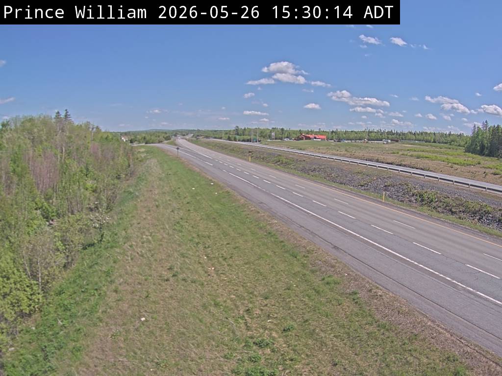 Web Cam image of Prince William (NB Highway 2)