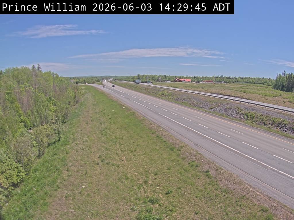 Web Cam image of Prince William (NB Highway 2)
