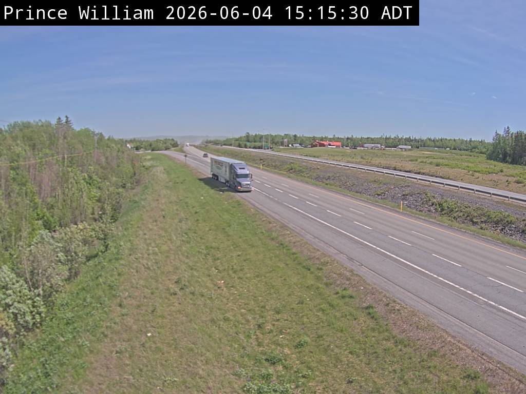 Web Cam image of Prince William (NB Highway 2)