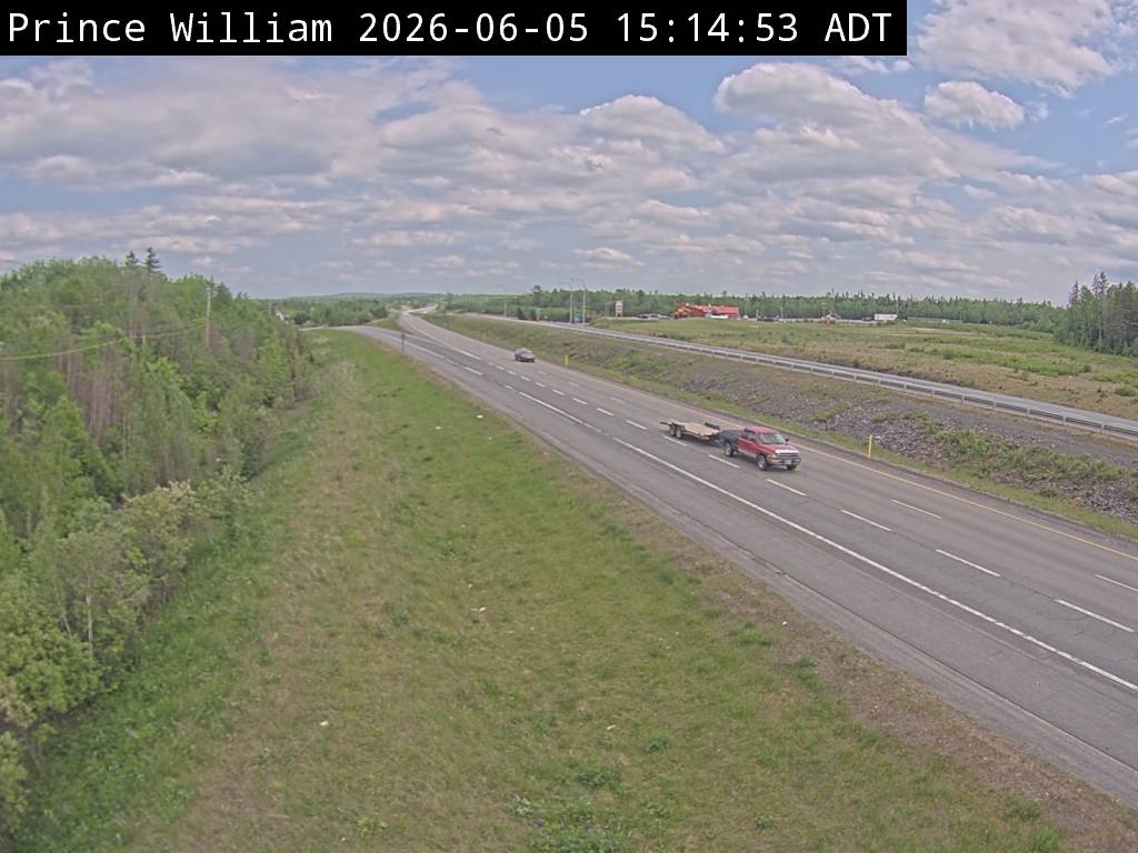 Web Cam image of Prince William (NB Highway 2)