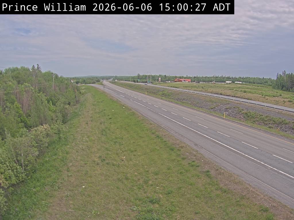 Web Cam image of Prince William (NB Highway 2)