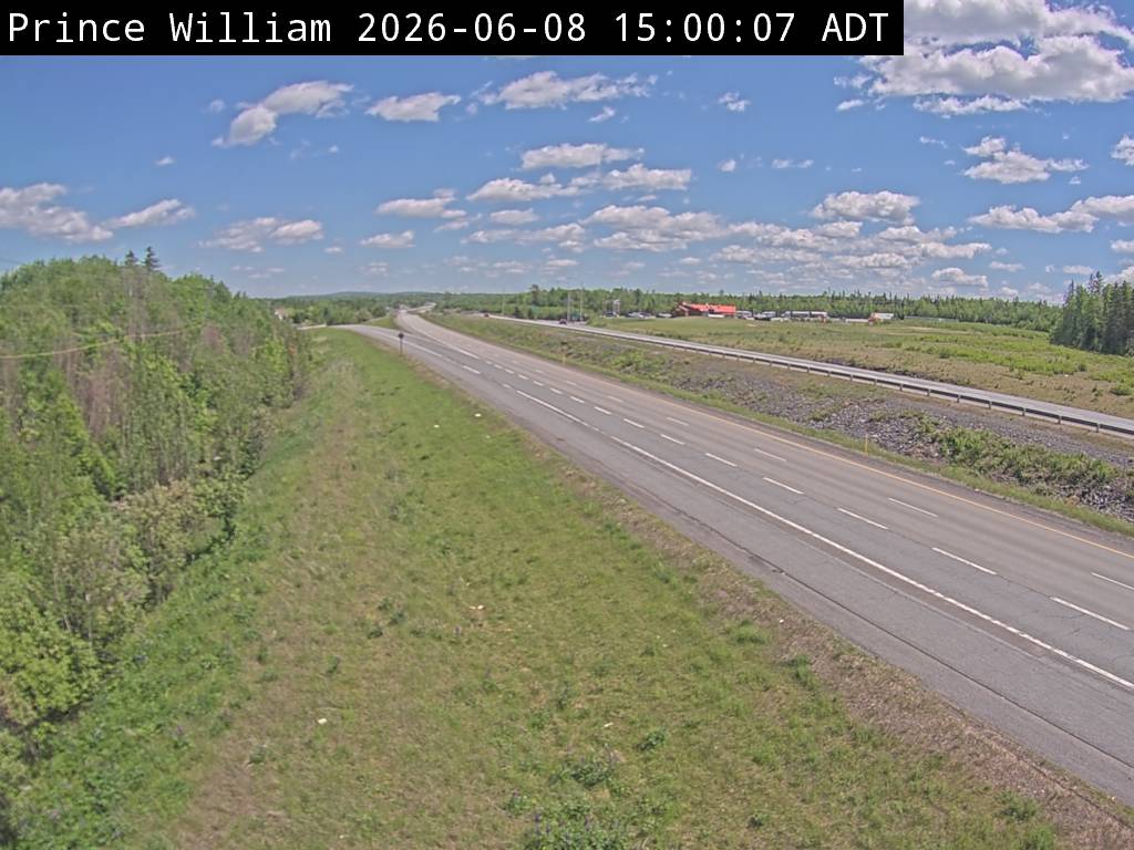 Web Cam image of Prince William (NB Highway 2)