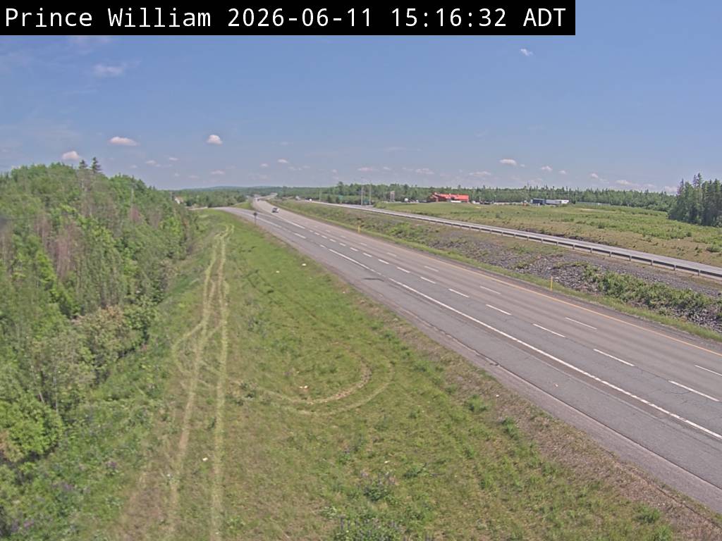 Web Cam image of Prince William (NB Highway 2)