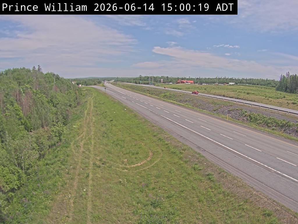 Web Cam image of Prince William (NB Highway 2)