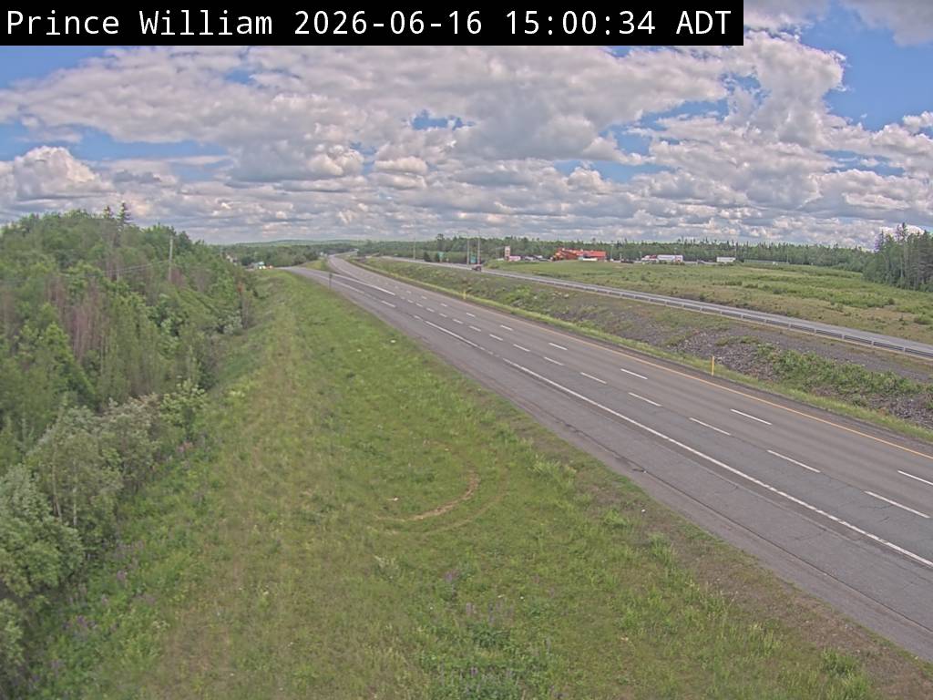 Web Cam image of Prince William (NB Highway 2)