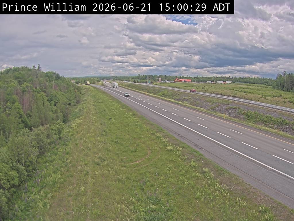 Web Cam image of Prince William (NB Highway 2)
