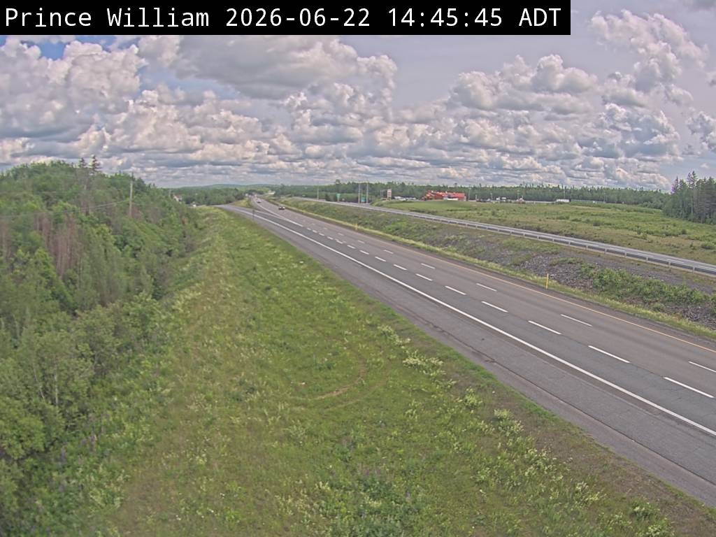 Web Cam image of Prince William (NB Highway 2)
