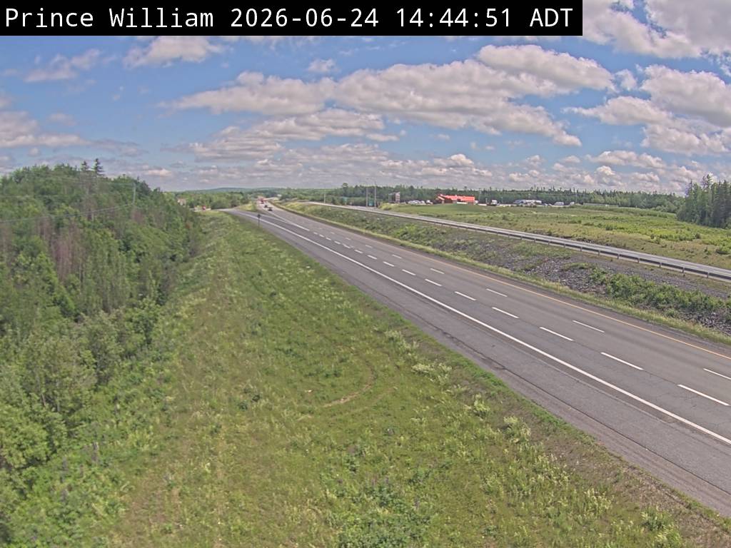 Web Cam image of Prince William (NB Highway 2)