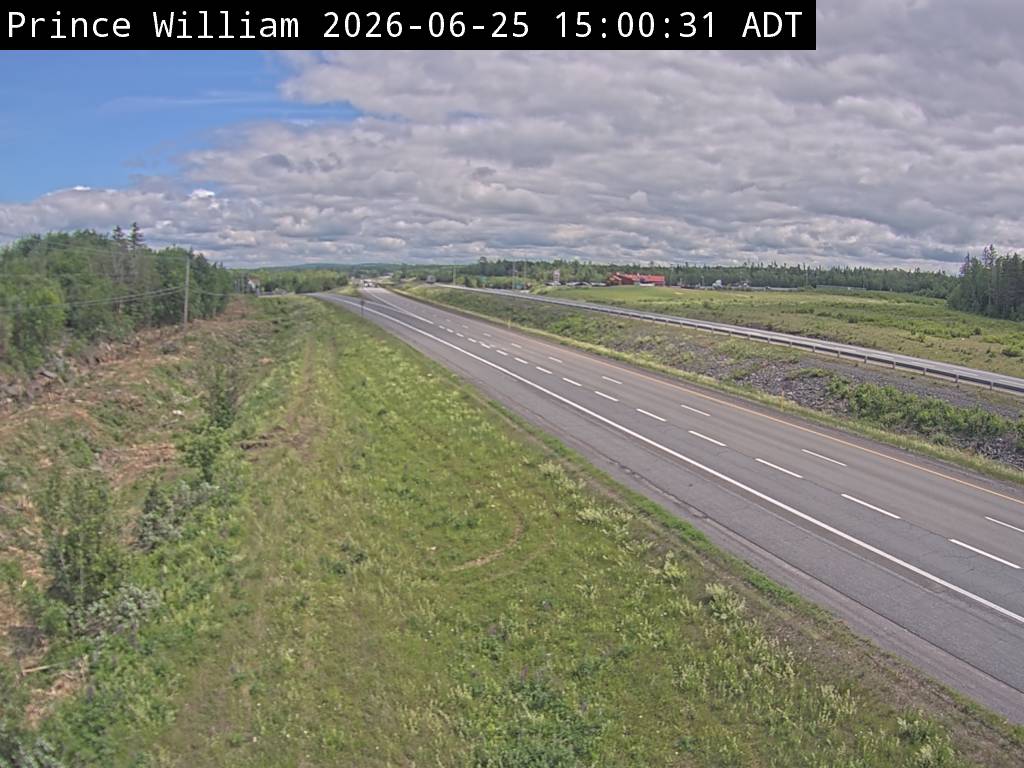 Web Cam image of Prince William (NB Highway 2)