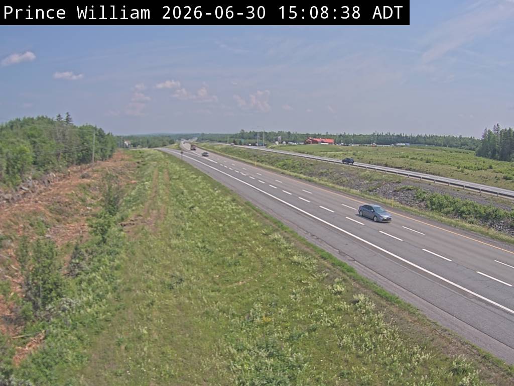 Web Cam image of Prince William (NB Highway 2)