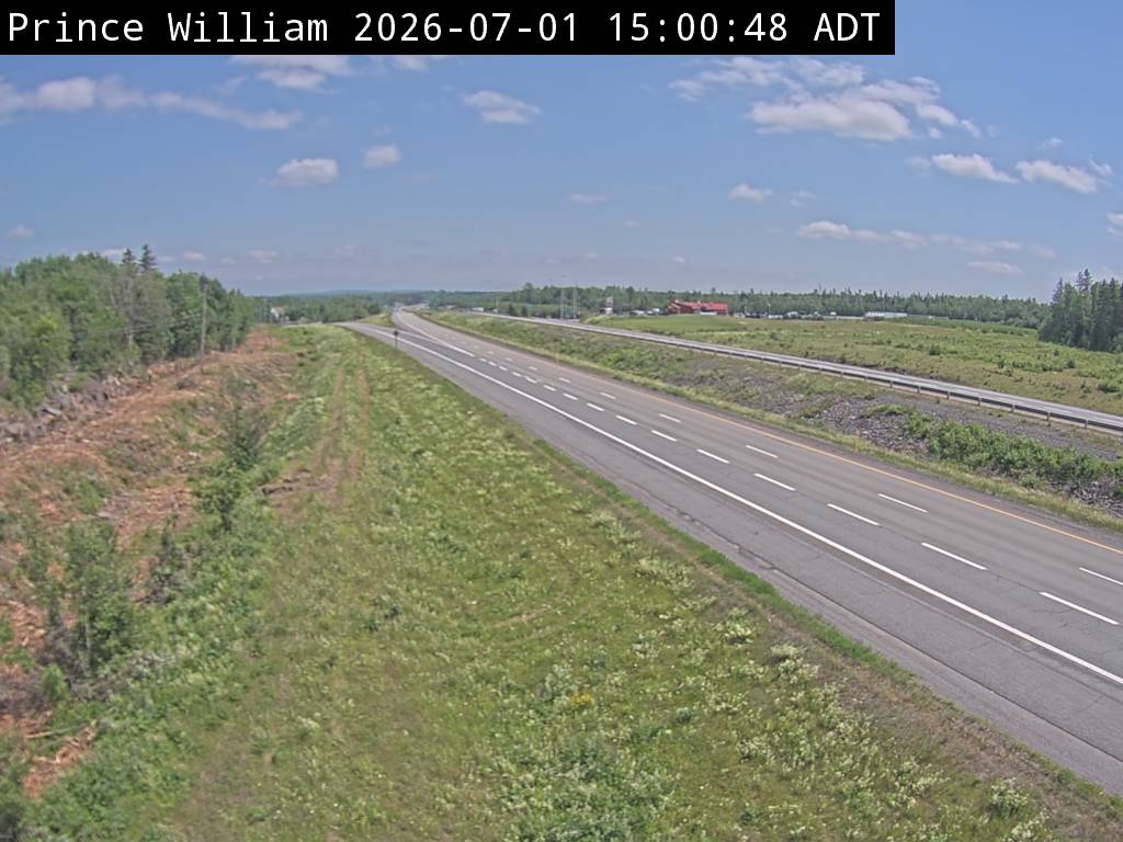 Web Cam image of Prince William (NB Highway 2)