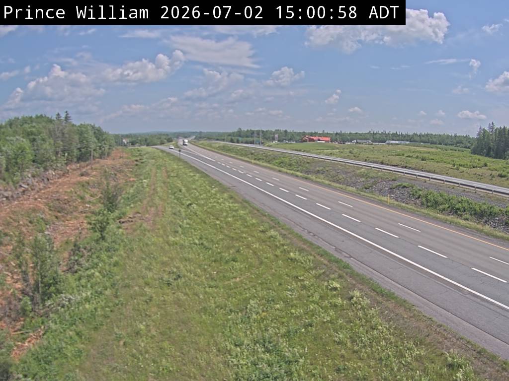 Web Cam image of Prince William (NB Highway 2)