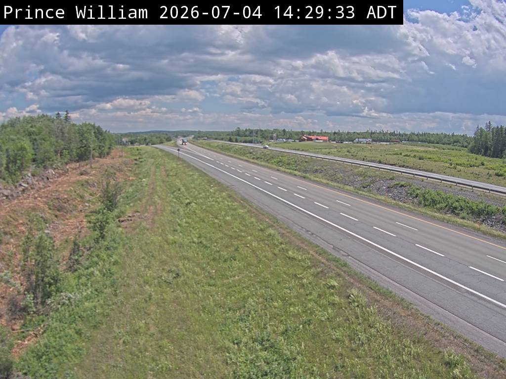 Web Cam image of Prince William (NB Highway 2)