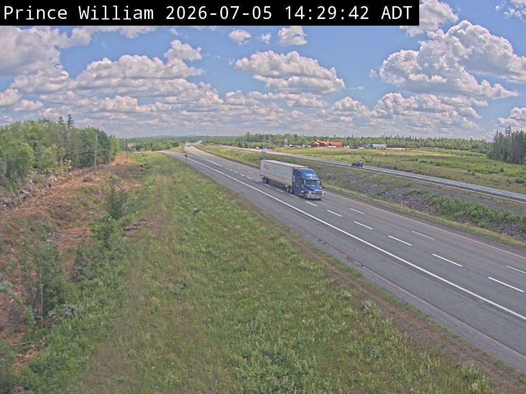 Web Cam image of Prince William (NB Highway 2)