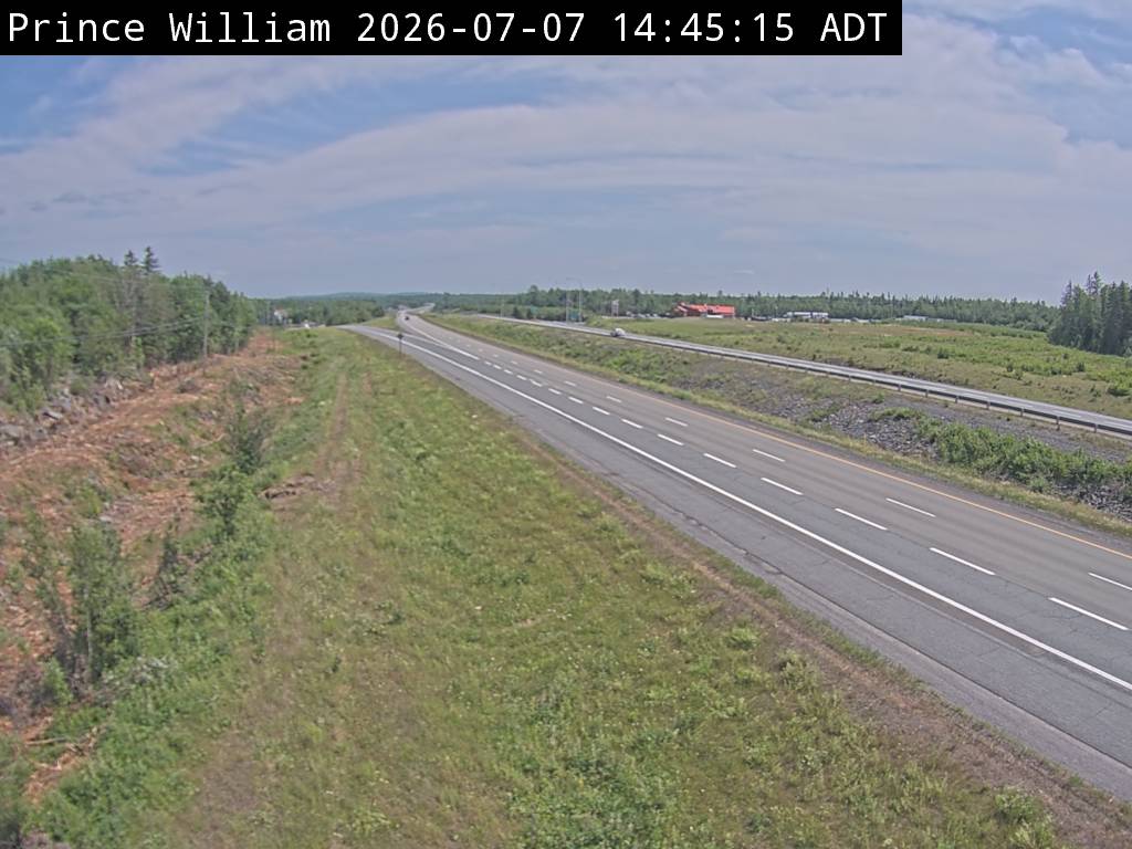 Web Cam image of Prince William (NB Highway 2)