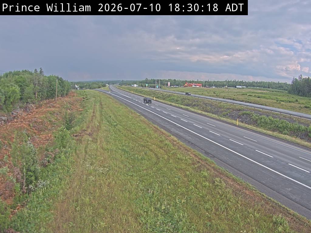 Web Cam image of Prince William (NB Highway 2)
