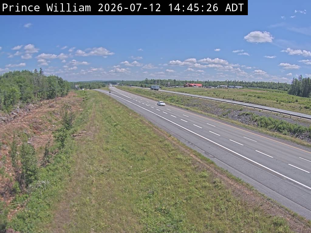 Web Cam image of Prince William (NB Highway 2)