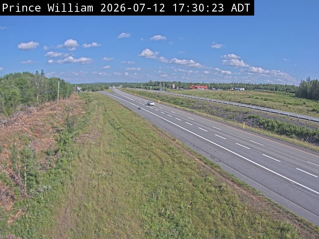 Web Cam image of Prince William (NB Highway 2)
