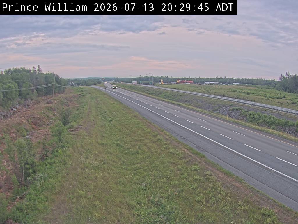 Web Cam image of Prince William (NB Highway 2)